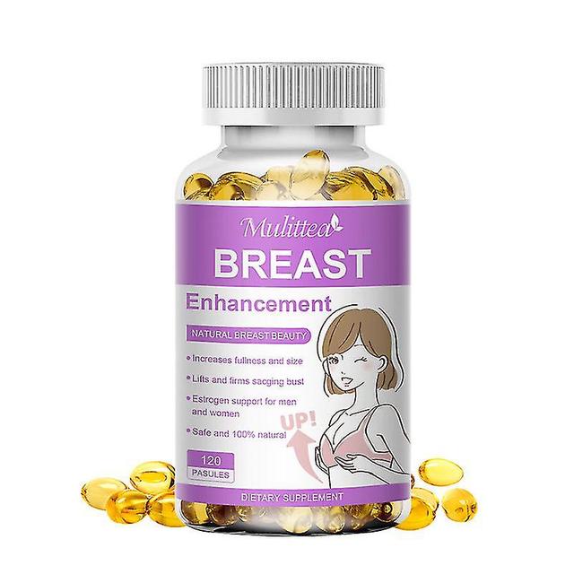Breast Enhancement Capsules For Chest Enlarge Enhance Tighten Increase Nutrition Prevent Sagging Healthy 120pills on Productcaster.