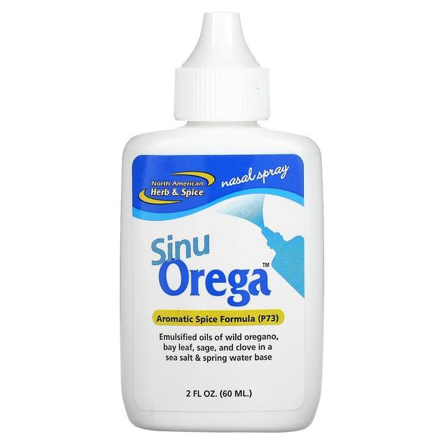 North American Herb & Spice Co., Sinu Orega, Nasal Spray, 2 fl oz (60 ml) on Productcaster.