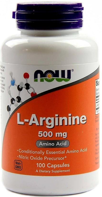 Now Foods L-Arginine 500 mg 100 Capsules 733739000132 on Productcaster.