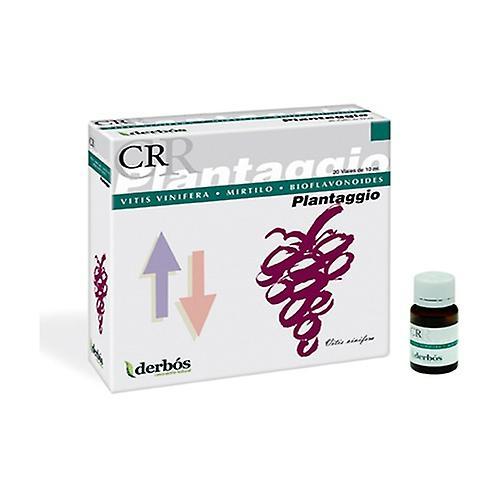 Derbós Plantaggio Cr 20 vials of 10ml on Productcaster.