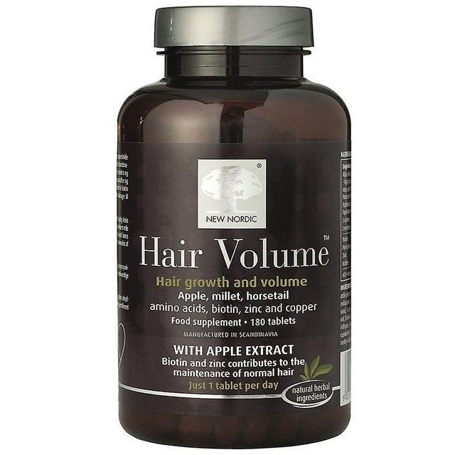 New Nordic Neue Nordic Hair Volume Tablets 180 (NLF160) on Productcaster.