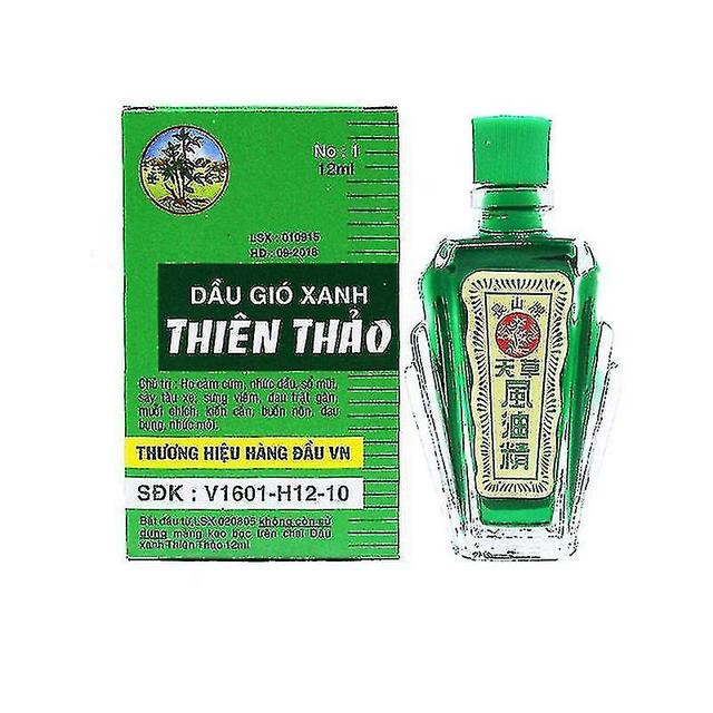100% Vietnam Balm Refreshing Oil For Headache Dizziness Medicinal Oil Pain Rheumatism Abdominal Pain on Productcaster.