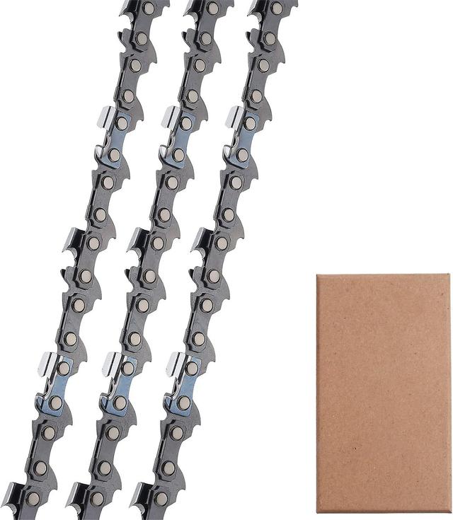 Set of 3 Chainsaw Chain 3/8"LP 52 Links - Compatible with Bosch AKE 35 S, Einhell, Husqvarna on Productcaster.