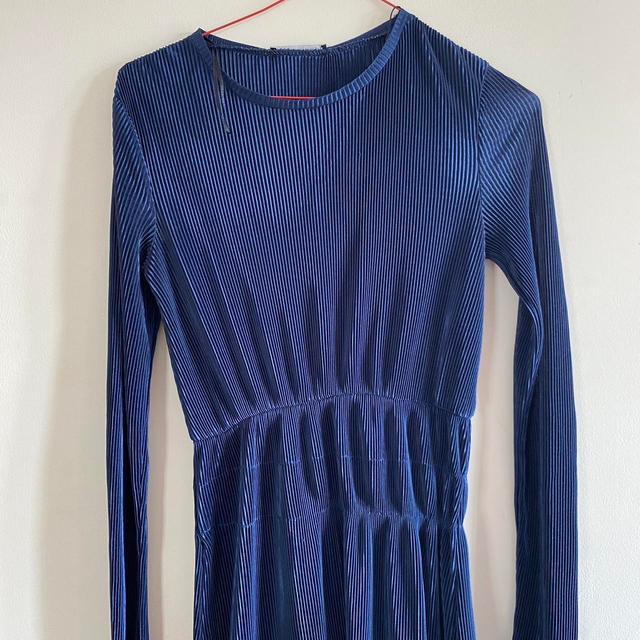 Zara Women's Dress - Navy/Blue - 8 on Productcaster.