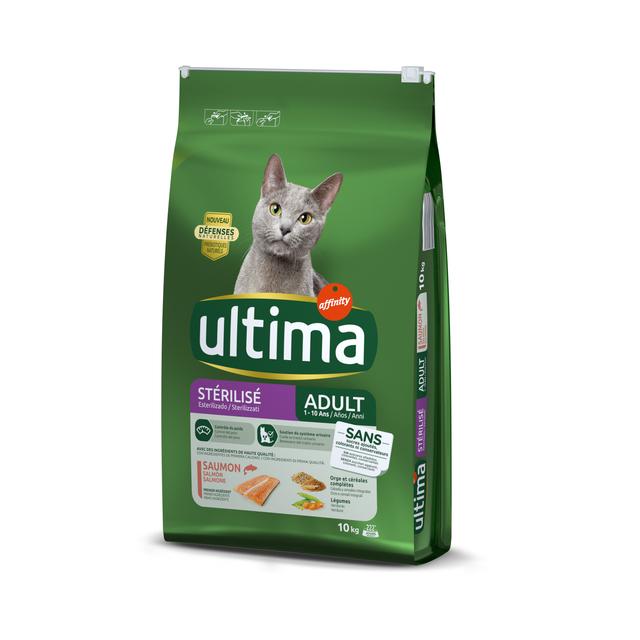 Ultima Cat Sterilized, łosoś i jęczmień - 2 x 3 kg on Productcaster.