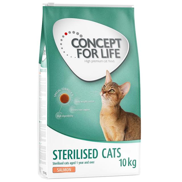 Concept for Life Sterilised Cats, łosoś - 2 x 10 kg on Productcaster.