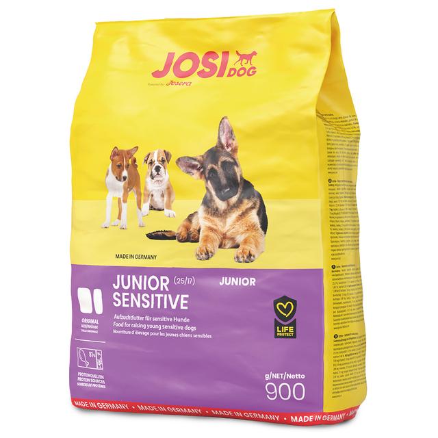 JosiDog Junior Sensitive - 5 x 900 g on Productcaster.
