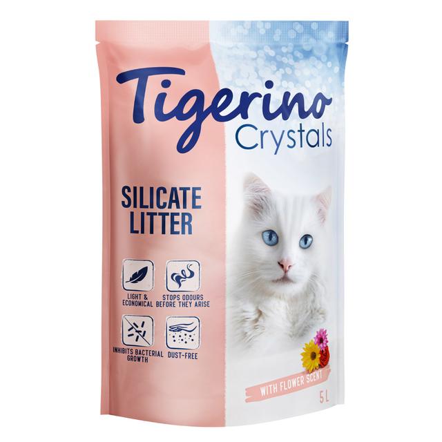 Tigerino Crystals, żwirek dla kota - zapach kwiatowy - 5 l (ok. 2,1 kg) on Productcaster.