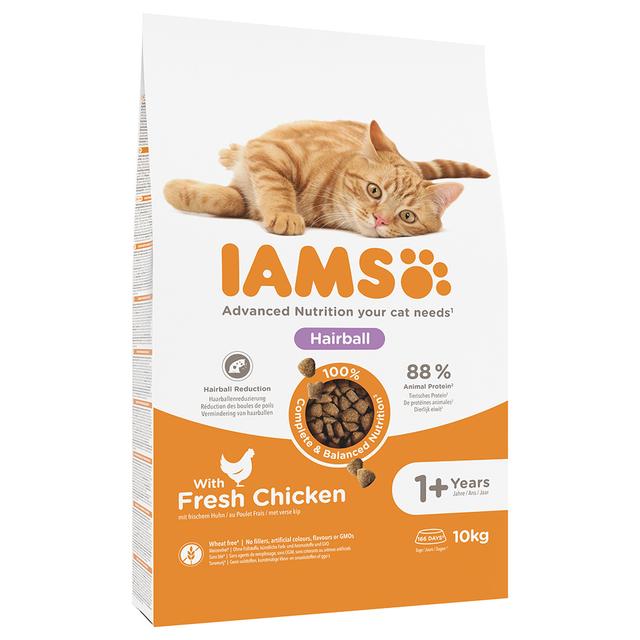 IAMS Advanced Nutrition Hairball z kurczakiem - 10 kg on Productcaster.