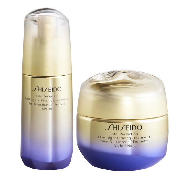 Shiseido Vital Perfection Day Emulsion to Night Treatment Bundle on Productcaster.