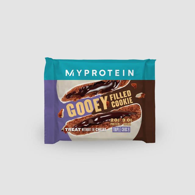 Plněné proteinové cookies - Triple Chocolate on Productcaster.
