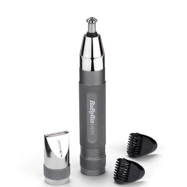 BaByliss For Men Super-X Metal Series High Performance Diamond Precision Nose & Brow Trimmer on Productcaster.