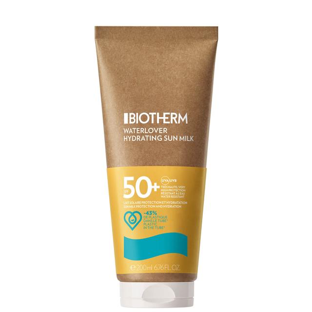 Biotherm Waterlover Hydrating Sun Milk Eco-Conscious Tube 200ml (Various Options) - SPF50+ on Productcaster.