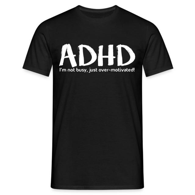 Adhd | T-skjorter | Svart | Adhd on Productcaster.