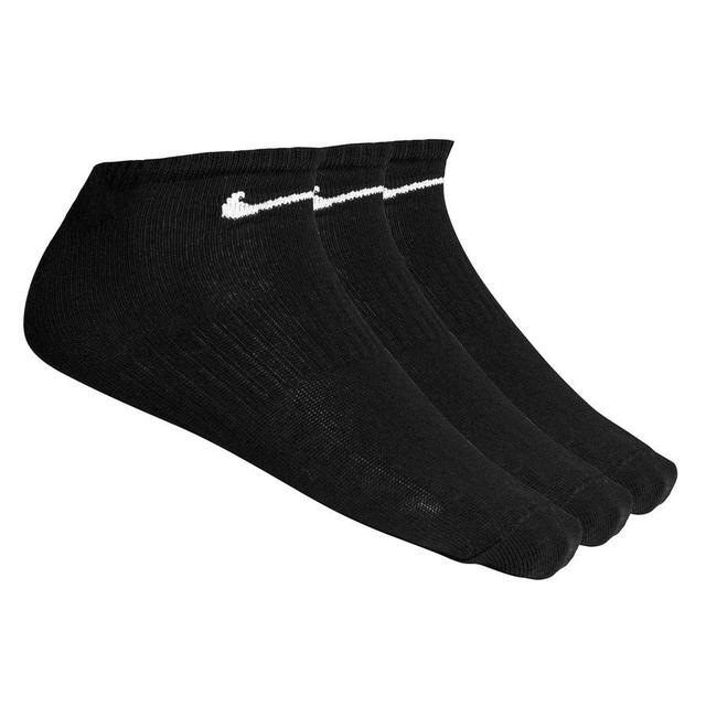 Nike Ankle Socks Lightweight No-show 3-pack - Black/white, size S: 34-38 on Productcaster.