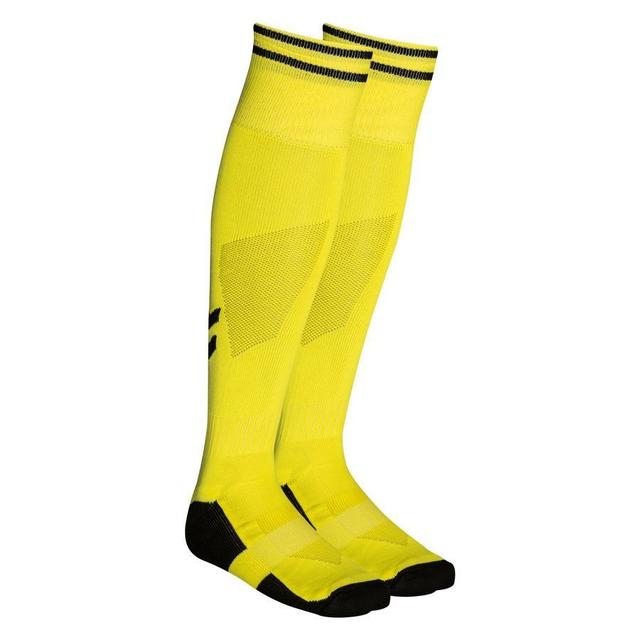 Hummel Football Socks Element - Neon Yellow/dark Grey, size 31-34 on Productcaster.