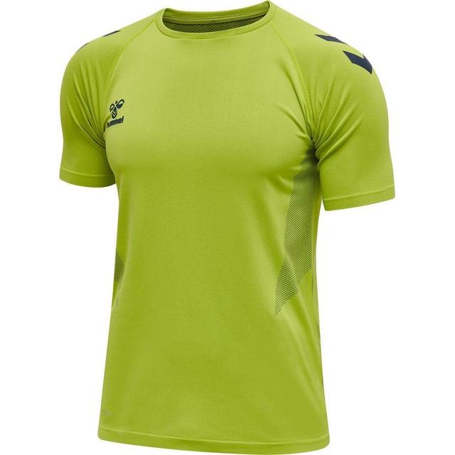 Hummel Lead Pro Training T-shirt - Lime Green, size X-Small on Productcaster.