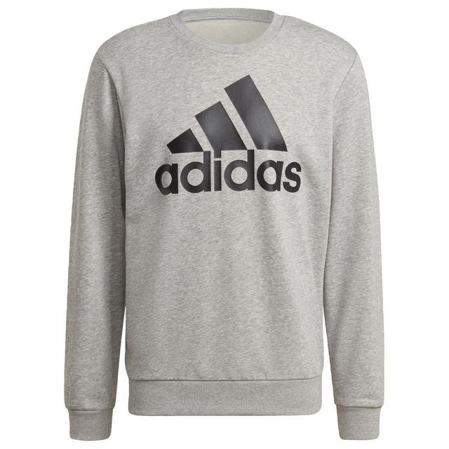adidas Sweatshirt Essentials Big Logo - Medium Grey Heather, size X-Large on Productcaster.