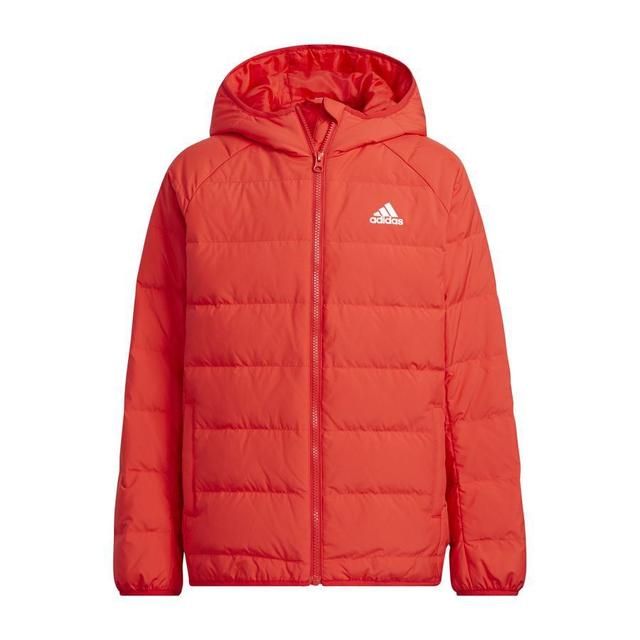 adidas Winter Jacket Down Frosty - Red Kids, size 128 cm on Productcaster.