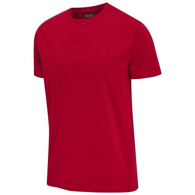 Basic S/s Red T-shirt - , size XX-Large on Productcaster.