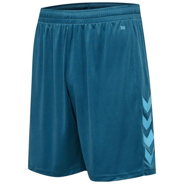 Hummel Football Shorts Core - Blue Oil, size Medium on Productcaster.
