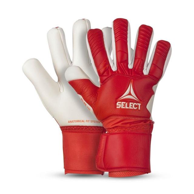 Select Goalkeeper Gloves 88 Pro Grip - Red/white Kids, size 7 on Productcaster.