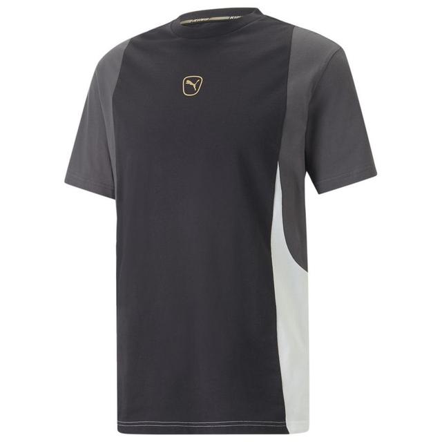 PUMA T-shirt King Top - Black/grey/white, size Medium on Productcaster.