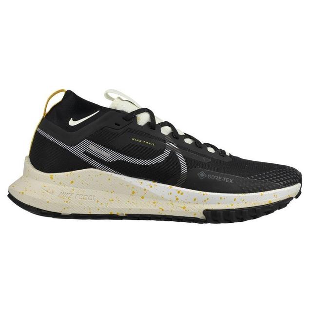 Nike Running Shoe React Pegasus Trail 4 Gore-tex - Black/white/coconut Milk/vivid Sulfur, size 47 on Productcaster.