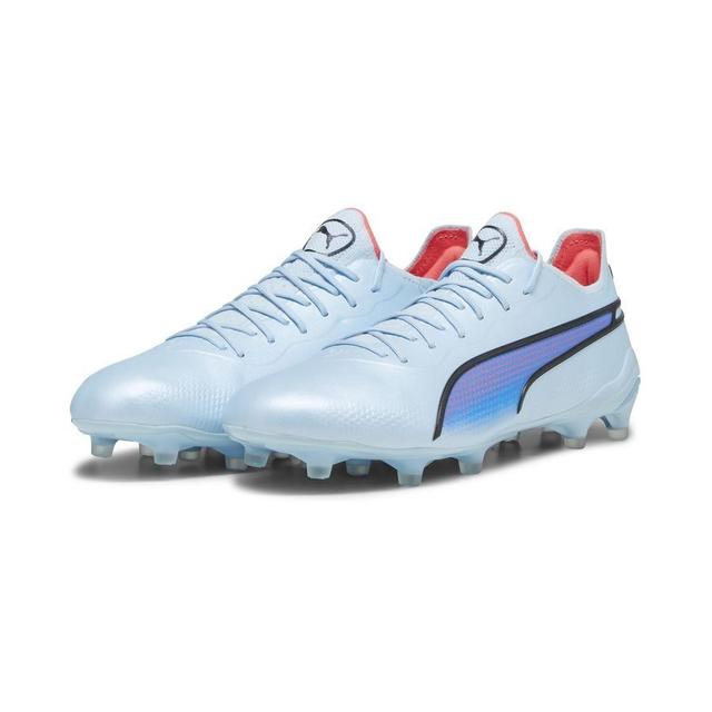 PUMA King Ultimate Fg/ag Breakthrough - Silver Sky/black/fire Orchid, size 35½ on Productcaster.