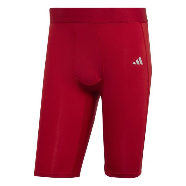 adidas Tights Techfit - Team Power Red, size X-Small on Productcaster.