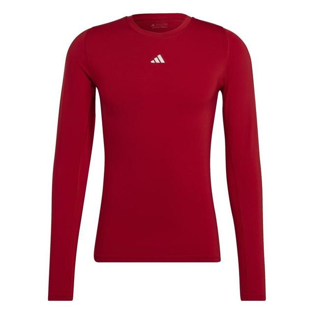 adidas Baselayer Aeroready Techfit - Team Power Red/white, size 3XL on Productcaster.