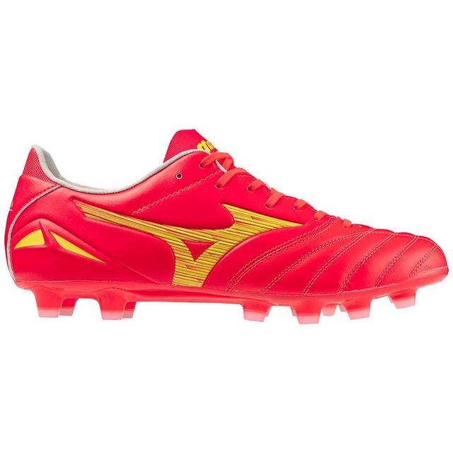 Mizuno Morelia Neo Iv Pro Fg Release - Fiery Coral/bolt/fiery Coral, size 44 on Productcaster.