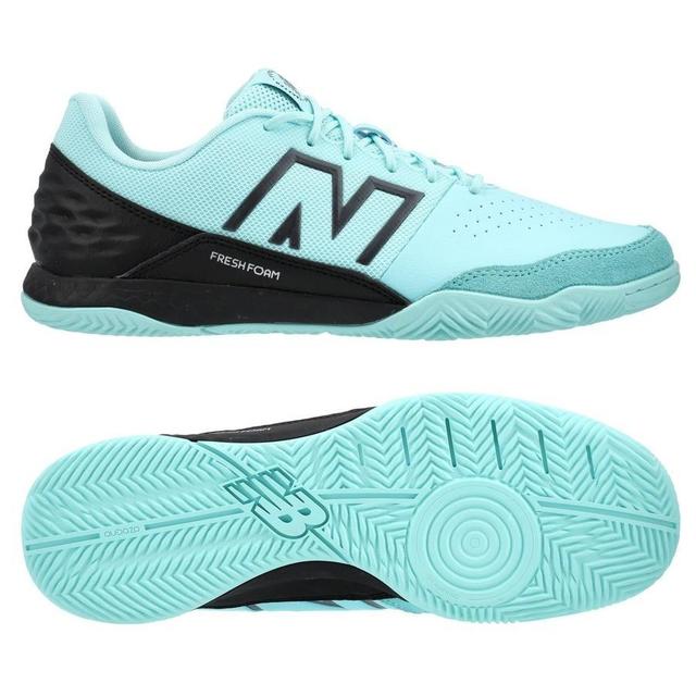New Balance Audazo V6 Command Mid In - Bright Cyan/black, size 42 on Productcaster.