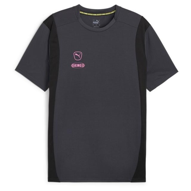 PUMA T-shirt King Pro - Strong Gray/PUMA Black, size Large on Productcaster.