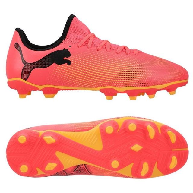 PUMA Future 7 Play Fg/ag Forever Faster - Sunset Glow/PUMA Black/sun Stream Kids, size 36 on Productcaster.