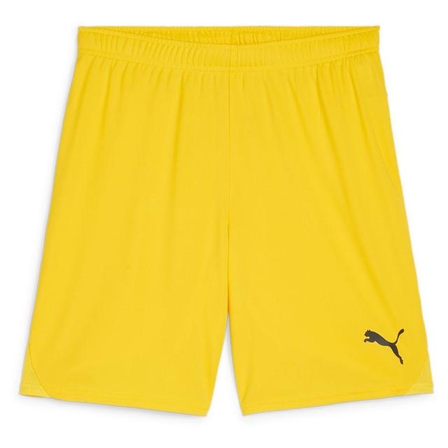 PUMA Football Shorts Teamgoal - Yellow/PUMA Black, size Small on Productcaster.