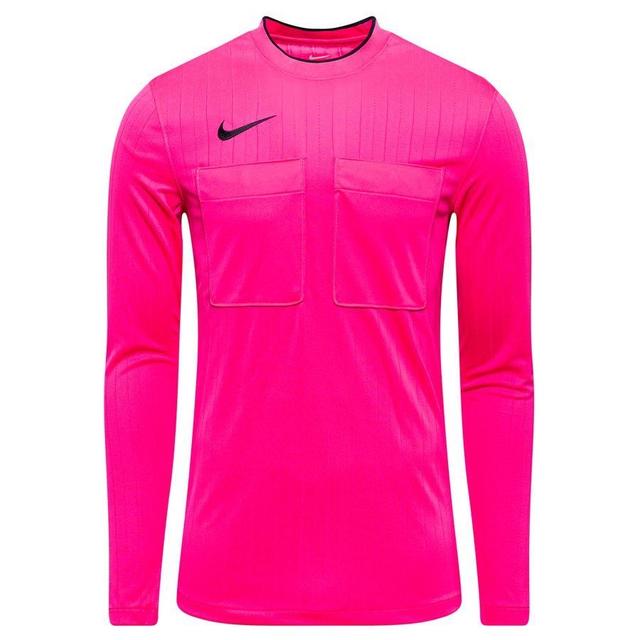 Nike Referee's Shirt II Dri-FIT - Hyper Pink/Black Long Sleeves, size Large on Productcaster.