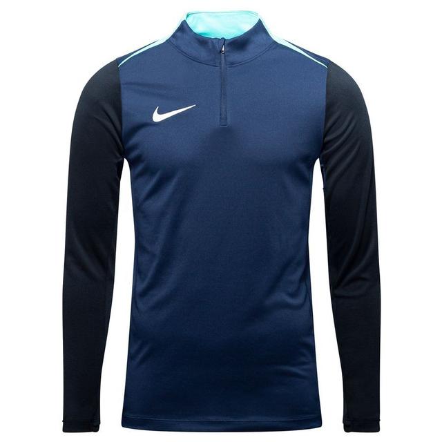 Nike Training Shirt Dri-fit Academy Pro 24 Drill - Obsidian/black/hyper Turquoise/white, size Large on Productcaster.