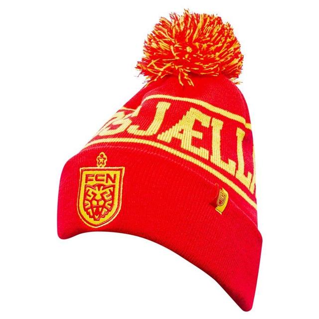 FC Nordsjælland Beanie - Red - , size One Size on Productcaster.