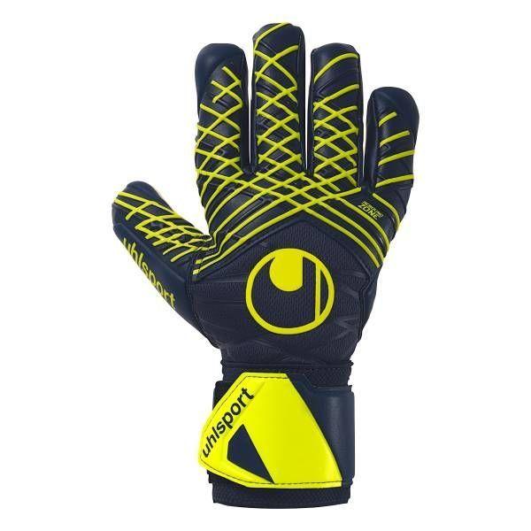 Uhlsport Goalkeeper Gloves Prediction Supersoft Hn - Navy/white/fluo Yellow, size 9 on Productcaster.