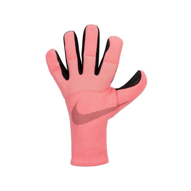Nike Goalkeeper Gloves Dynamic Fit Mad Brilliance - Sunset Pulse/black, size ['8'] on Productcaster.