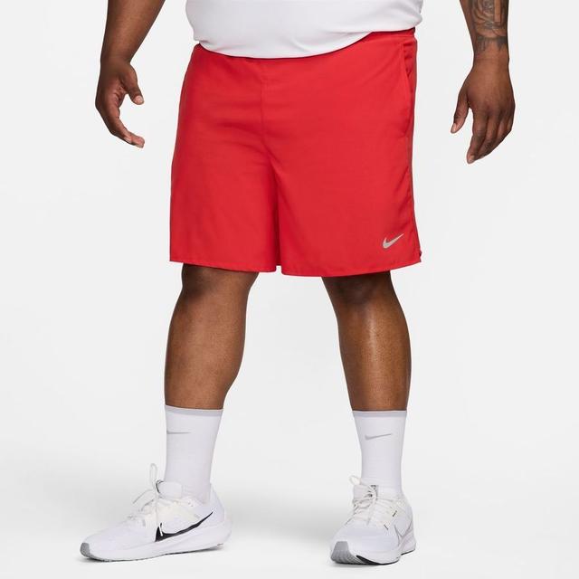 Nike Running Shorts Dri-FIT Challenger 7" - University Red/Reflect Silver, size Small on Productcaster.