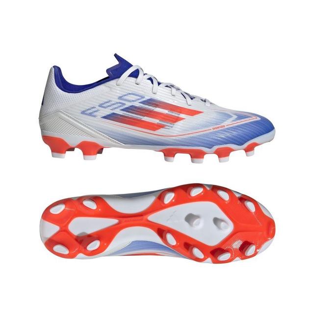 adidas F50 League Mg Advancement - Footwear White/solar Red/lucid Blue, size 40 on Productcaster.