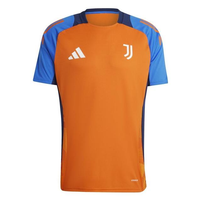 Juventus Training T-shirt Tiro 24 - Team Orange/royal Blue - , size Small on Productcaster.