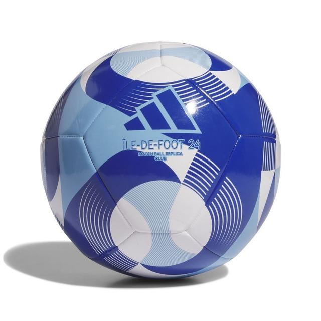adidas Football Île-De-Foot Club Olympics24 - Royal Blue/White, size ['Ball SZ. 3'] on Productcaster.