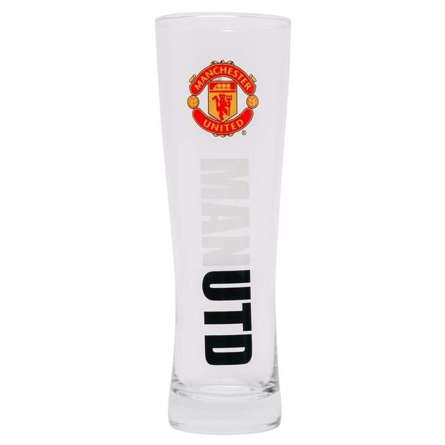 Manchester United Beer Glass - , size ['One Size'] on Productcaster.