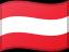 The flag of Austria