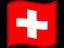 The flag of Switzerland