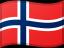 The flag of Norway