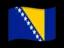 The flag of Bosnia and Herzegovina